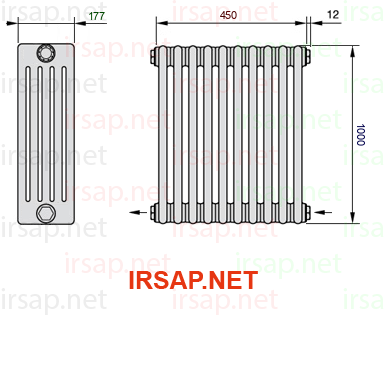 Радиатор IRSAP Tesi 51000/10 T08 CL 01